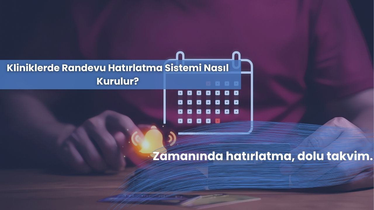 Kliniklerde Randevu Hatırlatma Sistemi Nasıl Kurulur?